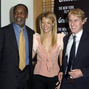 Danny Glover Gwyneth Paltrow and Owen Wilson at event of The Royal Tenenbaums 2001