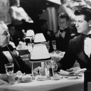 Still of Alec Baldwin and Jonathan Winters in The Shadow 1994