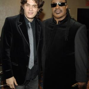 Stevie Wonder and John Mayer