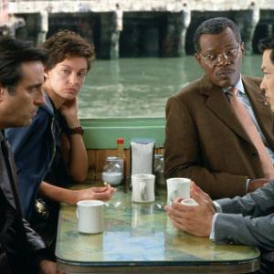 Still of Samuel L Jackson Ashley Judd Andy Garcia and Russell Wong in Twisted 2004