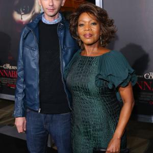 Alfre Woodard and DJ Qualls at event of Anabele 2014