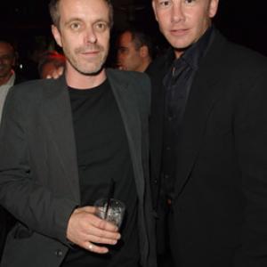 Harry GregsonWilliams and Ian Ziering at event of Domino 2005