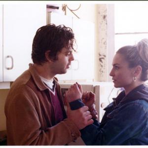 Drea de Matteo and Ivan Martin in Sleepwalk (2000)