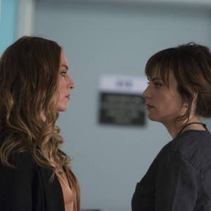 Still of Drea de Matteo and Maggie Siff in Sons of Anarchy 2008
