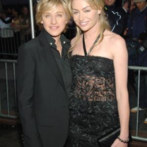 Ellen DeGeneres and Portia de Rossi at event of The 32nd Annual Daytime Emmy Awards (2005)