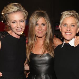 Jennifer Aniston, Portia de Rossi and Christopher Polk at event of The 39th Annual People's Choice Awards (2013)