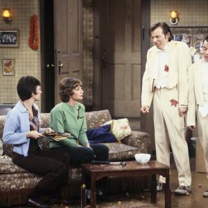 Still of Penny Marshall, David L. Lander, Michael McKean and Cindy Williams in Laverne & Shirley (1976)