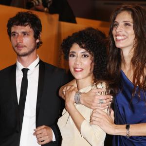 Jérémie Elkaïm, Maïwenn and Naidra Ayadi at event of Polisse (2011)