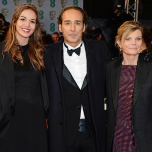 Alexandre Desplat, Antonia Desplat and Dominique LeMonnier