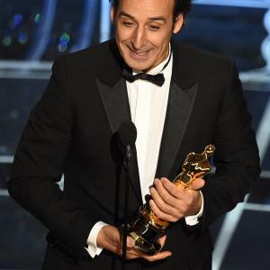 Alexandre Desplat at event of The Oscars 2015