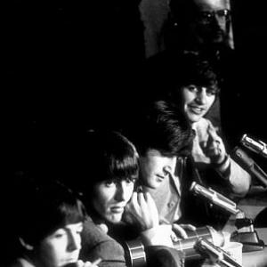 The Beatles Paul McCartney George Harrison John Lennon and Ringo Starr circa 1964