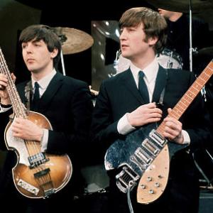 The Beatles Paul McCartney ,John Lennon, in New York City 1964/**I.V.