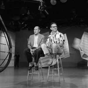 The Steve Allen Plymouth Show Johnny Mercer Steve Allen circa 1960