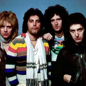 Queen's Freddie Mercury, Roger Taylor, Brian May and John Deacon