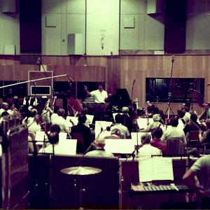 Conducting the London Symphony Orchestra at Abbey Road
