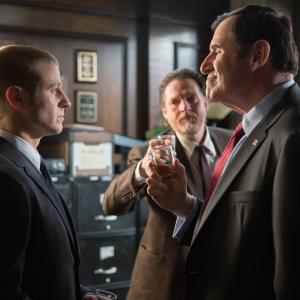 Still of Donal Logue Richard Kind and Ben McKenzie in Gotham 2014