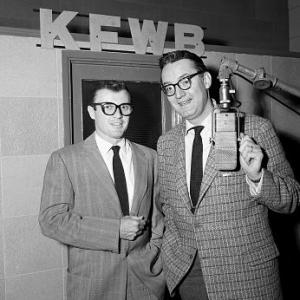 Steve Allen & Disc Jocky for KFWB Radio L.A, Ca., 2-11-58.