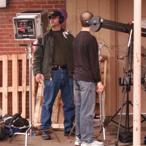 Shooting a commercial in Walla Walla, WA, with Joel Stewart on crane
