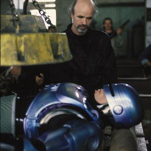 Still of Peter Weller and Tom Noonan in RoboCop 2 1990