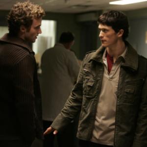 Still of Jonathan Tucker and Billy Lush in The Black Donnellys 2007