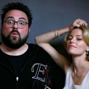 Kevin Smith and Elizabeth Banks at event of Zack and Miri Make a Porno 2008