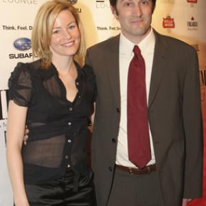 Elizabeth Banks and Michael Showalter at event of The Baxter 2005