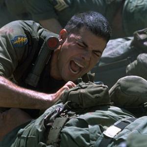 Jsu Garcia as Nadal radios in for more fire power over dead RTO in We Were Soldiers