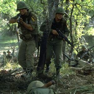 Jsu Garcia as Cpt Tony Nadal rescues Lost Platoon in We Were Soldiers