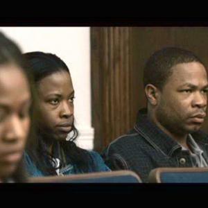 Photo still of Nicole Behaire, Karimah Westbrook and Xzibit in American Violet.