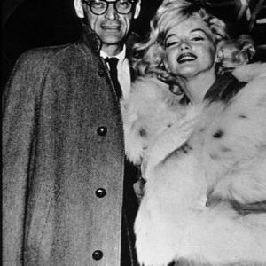 M. Monroe & husband Arthur Miller. c. 1960