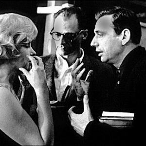 Lets Make Love M Monroe Arthur Miller and Yves Montand 1960 1978 Bob Willoughby