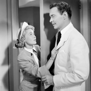 Still of Jane Powell and Barry Sullivan in Nancy Goes to Rio 1950