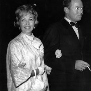 Jane Powell and Patrick Nerney at Black Tights premiere 1960 Photo by Joe Shere