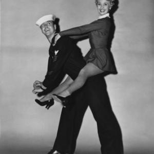 Jane Powell and Gene Nelson in 