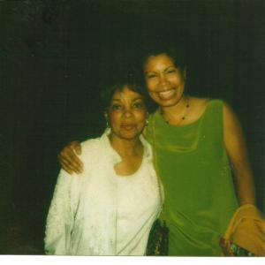 With the legendary Miss Ruby Dee
