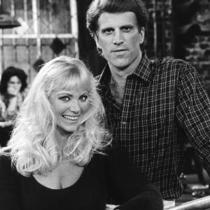Still of Ted Danson and Angela Aames in Cheers 1982