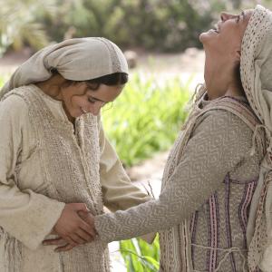 Hiam Abbass and Keisha CastleHughes in The Nativity Story 2006
