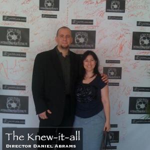 Director Daniel Abrams and Editor Danya Joseph at the AOFs screening of The Knewitall