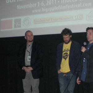 Daniel Lawrence Abrams and the other filmmakers whose films screened at the Big Apple Film Festival 2011