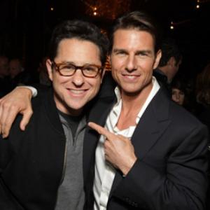 Tom Cruise and JJ Abrams at event of Valkirija 2008