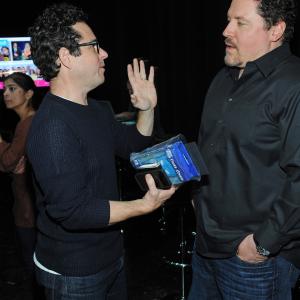 JJ Abrams and Jon Favreau at event of Revolution 2012