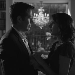 Still of Amy Acker and Alexis Denisof in Much Ado About Nothing (2012)