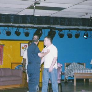 Randy Ackerman as Clyde Owens in the off Broadway production of Threads May 2nd 2004