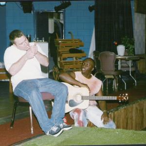 Randy Ackerman as Clyde Owens in the off Broadway production of Threads May 1st 2004