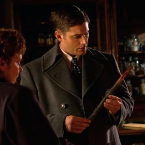 Still of Jensen Ackles and Catherine Barroll in Supernatural 2005