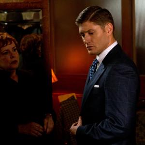 Still of Jensen Ackles and Catherine Barroll in Supernatural (2005)