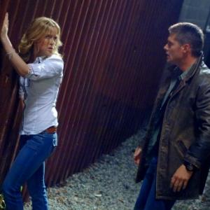 Still of Jensen Ackles and Amy Gumenick in Supernatural 2005