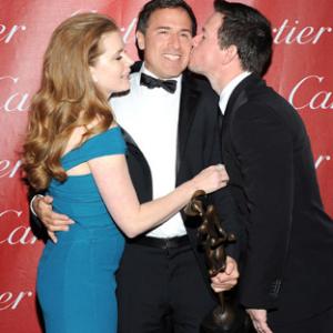 Amy Adams and David O. Russell