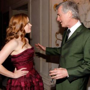 Amy Adams and John Patrick Shanley at event of Doubt 2008