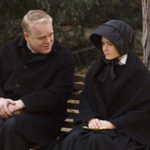 Still of Philip Seymour Hoffman and Amy Adams in Doubt 2008